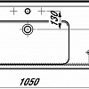 Умывальник Laufen PRO 813958 105x48