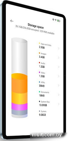 Планшет Xiaomi Pad 6 6GB/128GB (голубой, международная версия)