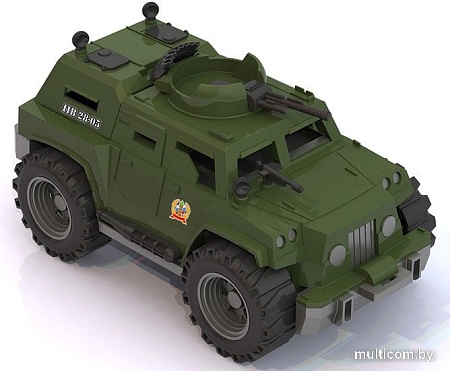 Игрушечный транспорт Нордпласт Боевая машина Граница 239 (зеленый)