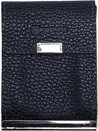 Зажим для денег Poshete 604-048M-BLK (черный)