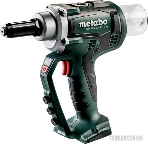 Заклепочник Metabo NP 18 LTX BL 5.0 619002840 (без АКБ, кейс)