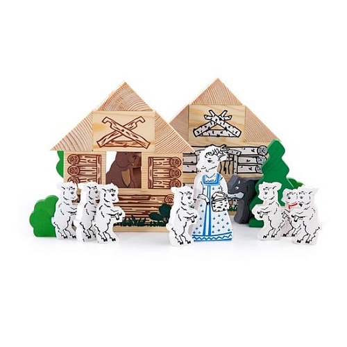 Развивающая игрушка Томик Волк и семеро козлят 4534-5