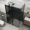 Душевой уголок Grossman Classic 100x90x195 120.K33.04.1090.21.10 (черный матовый/тонированно стекло)