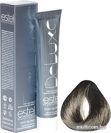 Estel Professional High Blond De Luxe 118 пепельно-жемчужный блондин ультра