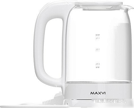 Электрический чайник Maxvi KE1741G (белый)