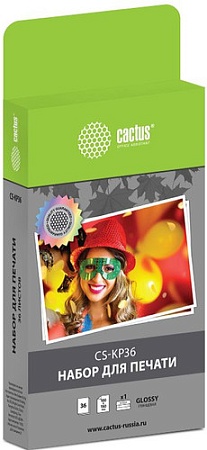 Картридж CACTUS CS-KP36 (бумага + картридж для Canon)