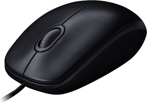 Мышь Logitech M100 (черный, обновленный дизайн)