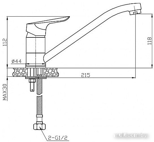 Смеситель Esko Cairo CI 05