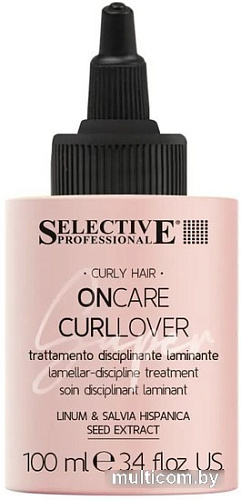 Флюид Selective Professional Oncare Curllover Для ламинирования вьющихся волос 100 мл