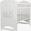 Классическая детская кроватка VDK Unica Happy Family Fornello колесо-качалка (ламинированное дсп, Bianco)