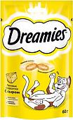 Лакомство для кошек Dreamies лакомые подушечки с сыром 60 г