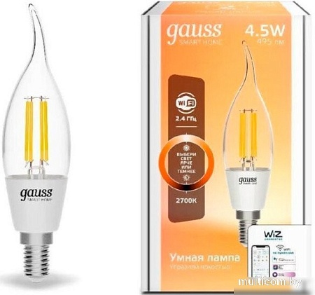 Светодиодная лампочка Gauss Smart Home 1260112