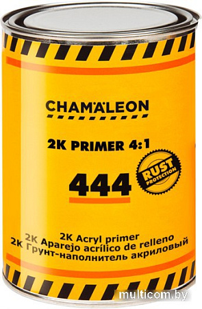 Автомобильный грунт Chamaleon 444 2K Грунт 4:1 800мл 14441 (серый)