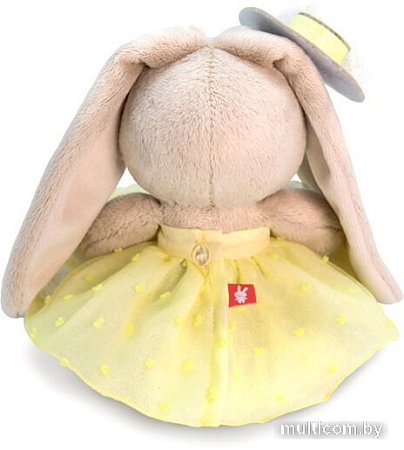 Классическая игрушка BUDI BASA Collection Зайка Ми в желтом сарафане SidX-368 (15 см)