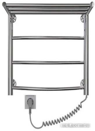 Полотенцесушитель Granula Классик 50x60 D32 с полкой и кнопкой