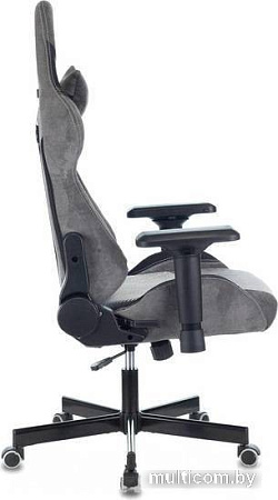 Кресло Бюрократ Zombie Viking 7 Knight (серый Loft ромбик)