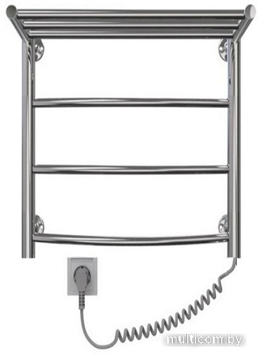 Полотенцесушитель Granula Классик 50x60 D32 с полкой и кнопкой