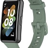 Ремешок Rumi силиконовый для Huawei Band 7 (шалфейно-зеленый)