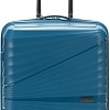 Чемодан-спиннер Torber Nevo T2207M (синий)