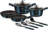 Набор кастрюль Berlinger Haus Aquamarine Metallic Line BH-6143