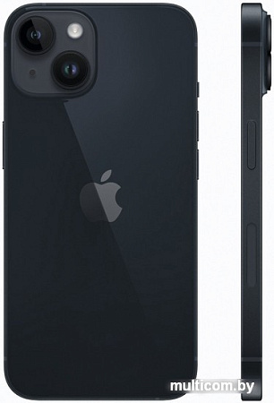 Смартфон Apple iPhone 14 256GB (полуночный)