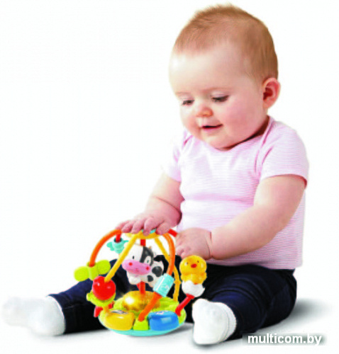 Погремушка VTech Развивающий мяч Тряси и крути 80-502926