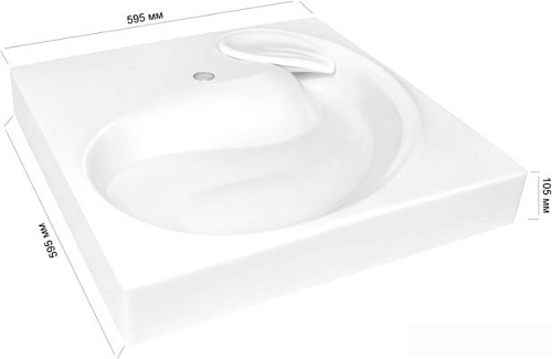 Умывальник Gran-Stone GS 5U (белый)