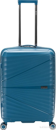 Чемодан-спиннер Torber Nevo T2207M (синий)