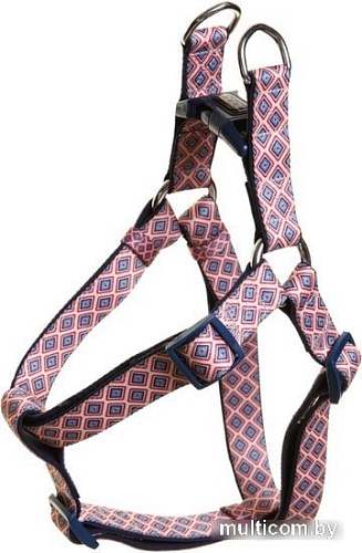 Шлея Doog Gromit HARNRC-L (розовый/синий)