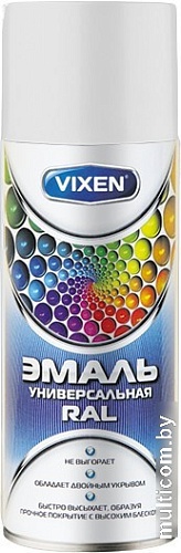 Автомобильная краска Vixen Эмаль универсальная VX-17008 520мл (хаки)