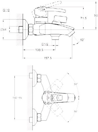 Смеситель G.Lauf LWF3-A113