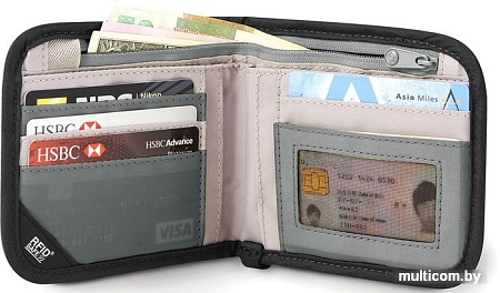 Кошелек Pacsafe Rfidsafe V100 (черный)