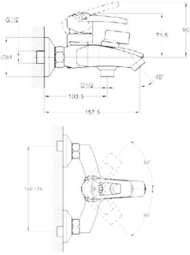 Смеситель G.Lauf LWF3-A113