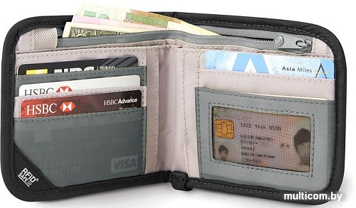 Кошелек Pacsafe Rfidsafe V100 (черный)