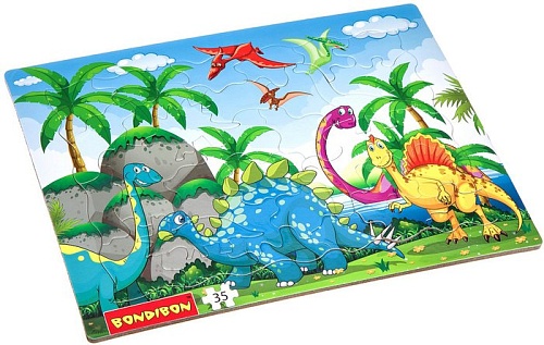 Мозаика/пазл Bondibon Динозавры ВВ4669