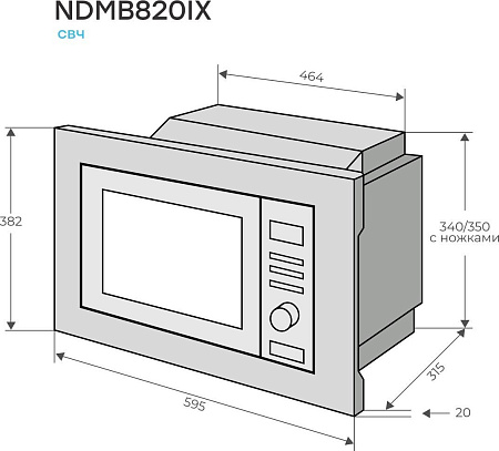 Konigin NDM820IX