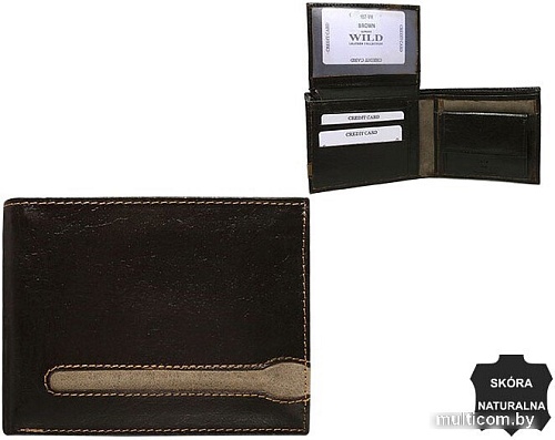 Портмоне Cedar 107-VH (черный)