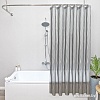 Шторка-занавеска для ванны Вилина Кристалл Peva. Водопад 7179-10017-7 180x180 (серый)