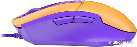 Игровая мышь A4Tech Bloody L65 Max (желтый/фиолетовый)