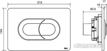 OLI Salina 640086 (матовый хром)