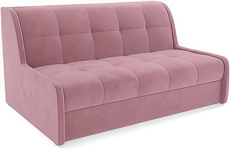 Диван Мебель-АРС Аккордеон Барон №6 (велюр, пудра НВ-178 18)