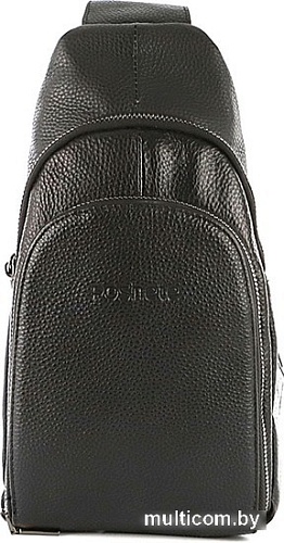 Городской рюкзак Poshete M 381-6306-BLK