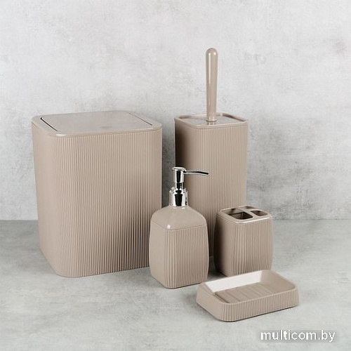 Мусорное ведро Fixsen Brown FX-403-6