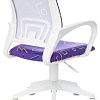 Компьютерное кресло Бюрократ Burokids 1W 1920838 (фиолетовый Sticks 08/пластик белый)