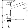 Смеситель Hansgrohe Talis S 32851