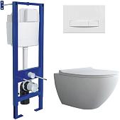 Унитаз подвесной Berges Wasserhaus Puma 043355 (с сиденьем)