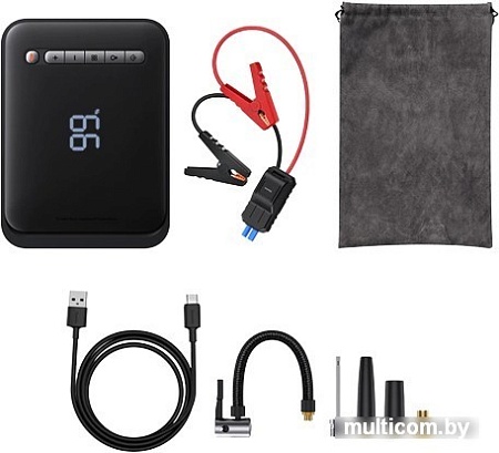 Портативное пусковое устройство Baseus Super Energy 2-in-1 Jump Starter CGCN000001 (черный)