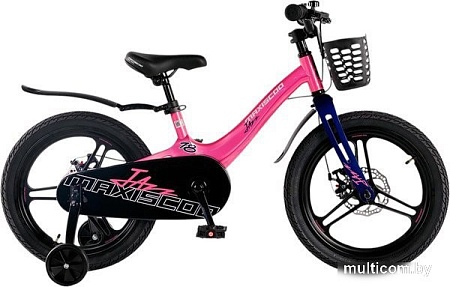 Детский велосипед Maxiscoo Jazz Pro 18 2025 MSC-J1842P (розовый сапфир, разобранный)