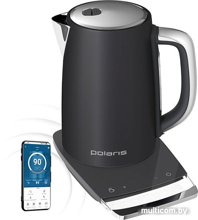 Электрочайник Polaris PWK 1755CAD WIFI IQ Home (серый)