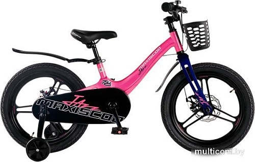 Детский велосипед Maxiscoo Jazz Pro 18 2025 MSC-J1842P (розовый сапфир, разобранный)